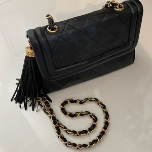 Chanel Vintage Tassel Flap Bag